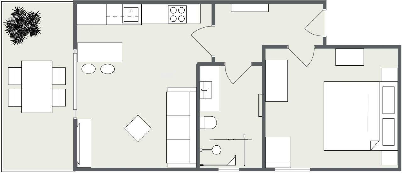 Apartmani Ksenija Tucepi Exterior photo